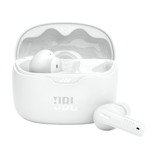 JBL Tune Beam - White - True wireless Noise Cancelling earbuds - Hero image number null